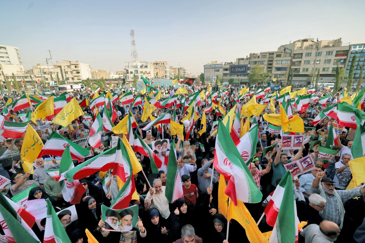 Iran victory rally 2025