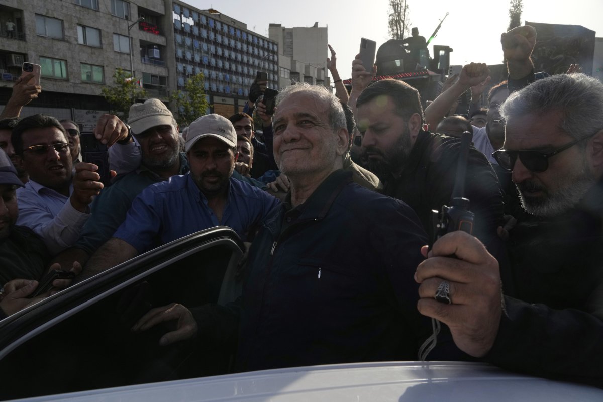 Iranian President Masoud Pezeshkian