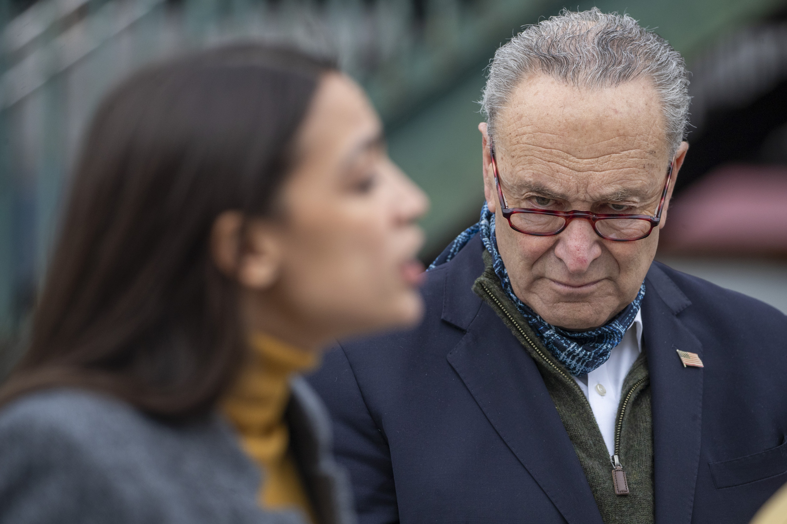 Chuck Schumer on Notice After Zohran Mamdani Upset in NYC