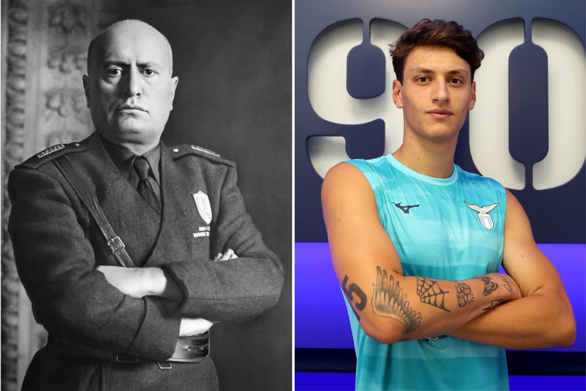 Mussolini returns to rome