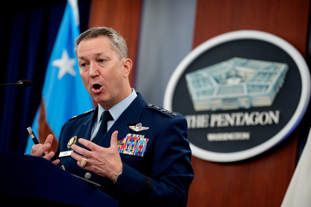 Air Force Gen. Dan Caine