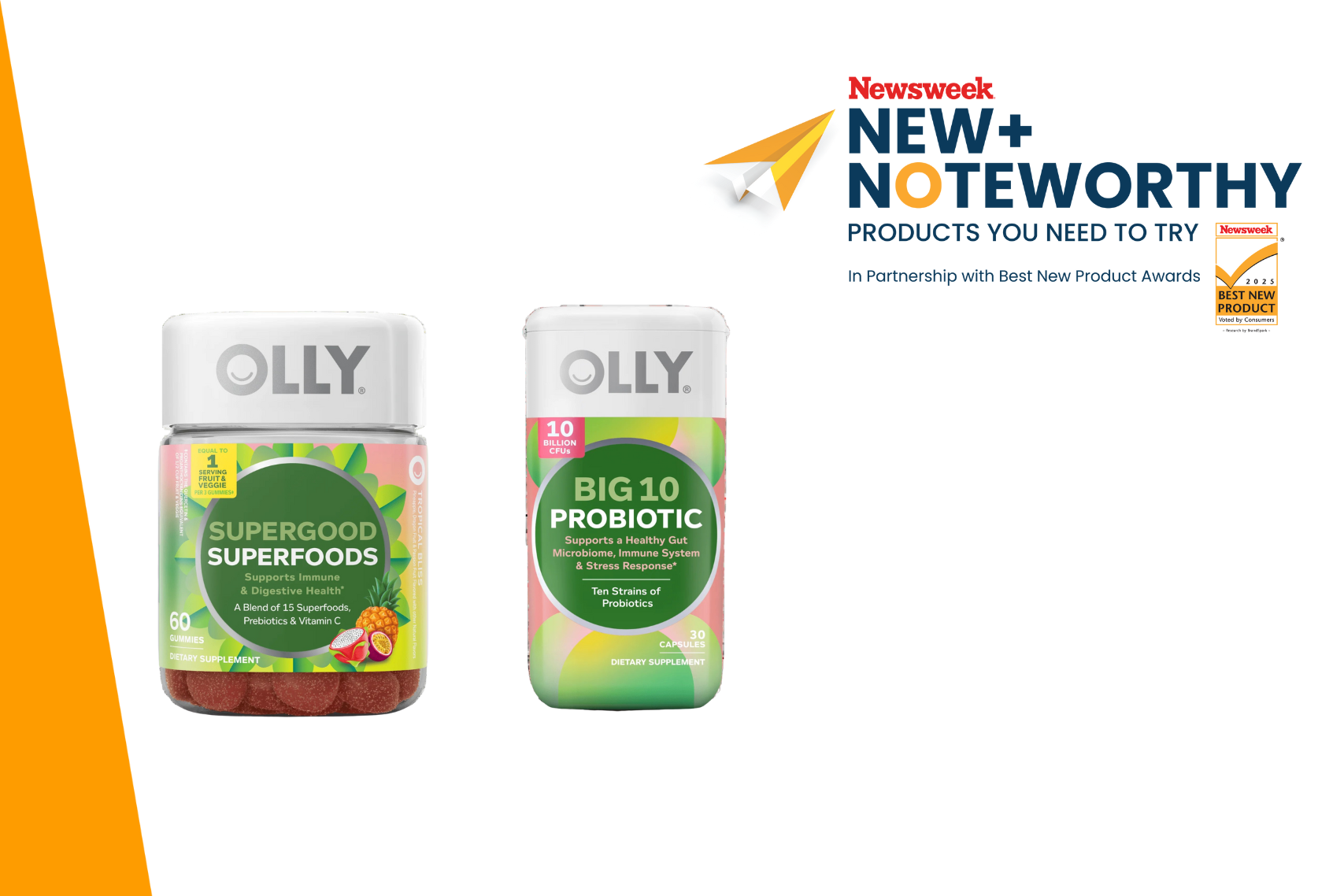 Olly Supergood Superfoods and Big 10 Probiotics