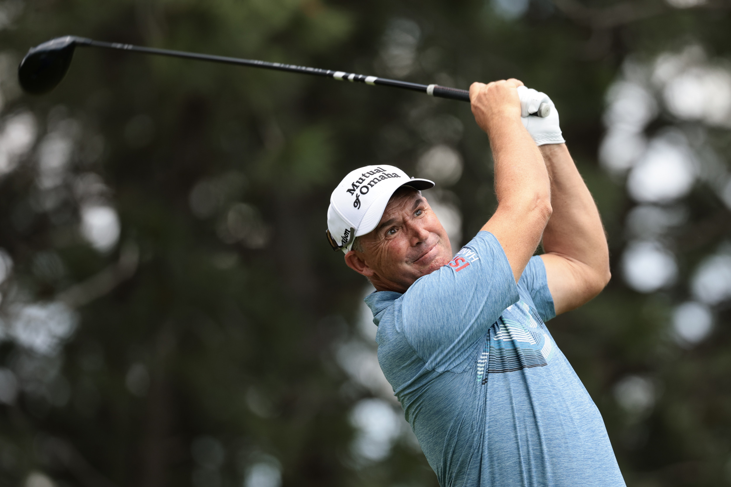Padraig Harrington, Stewart Cink Battling atop U.S. Senior Open