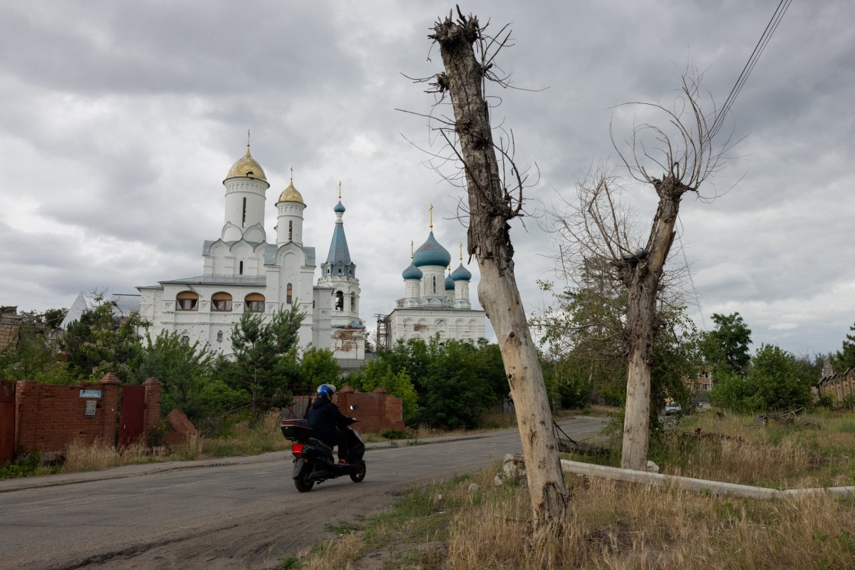 Ukraine Russia War Donetsk Region