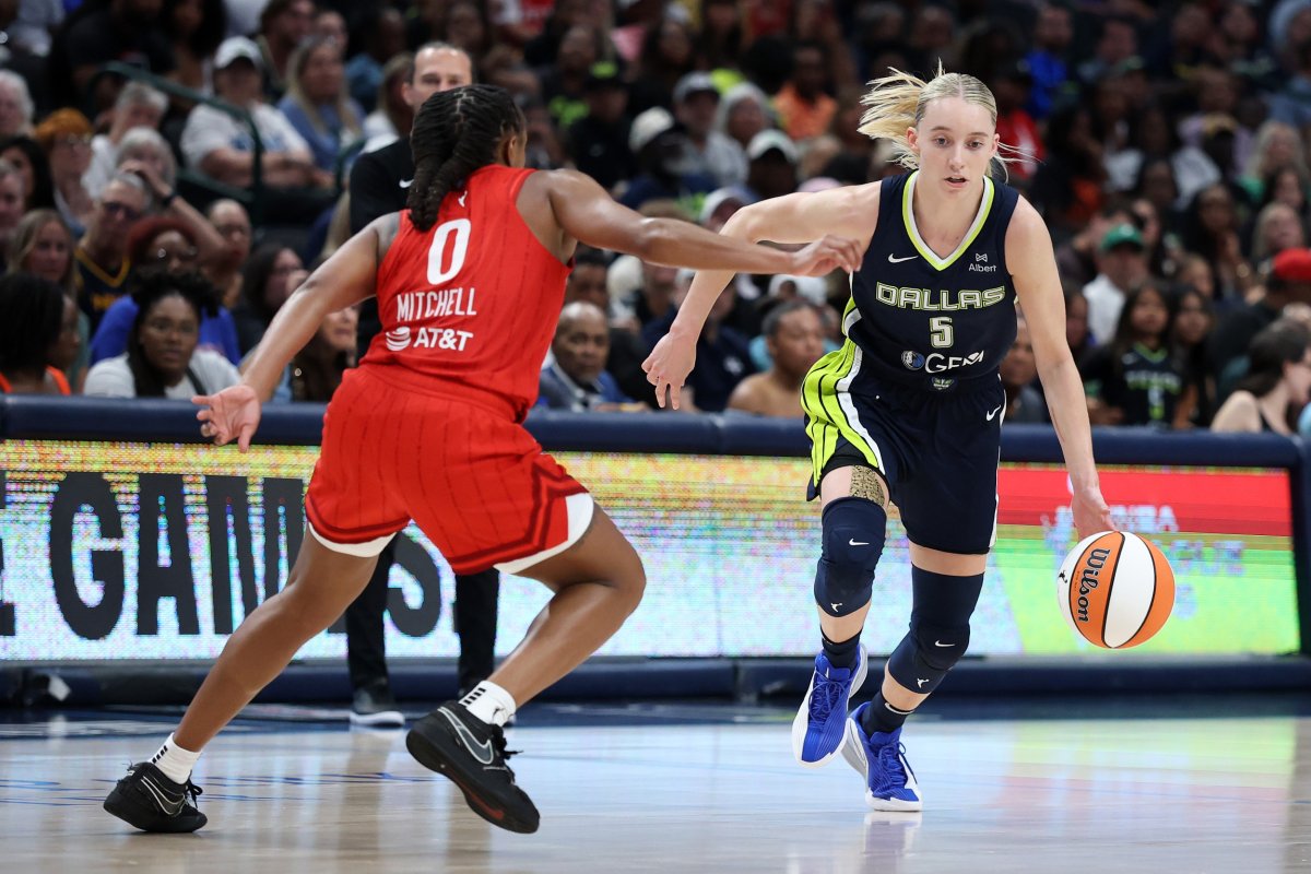 Paige Bueckers of the Dallas Wings
