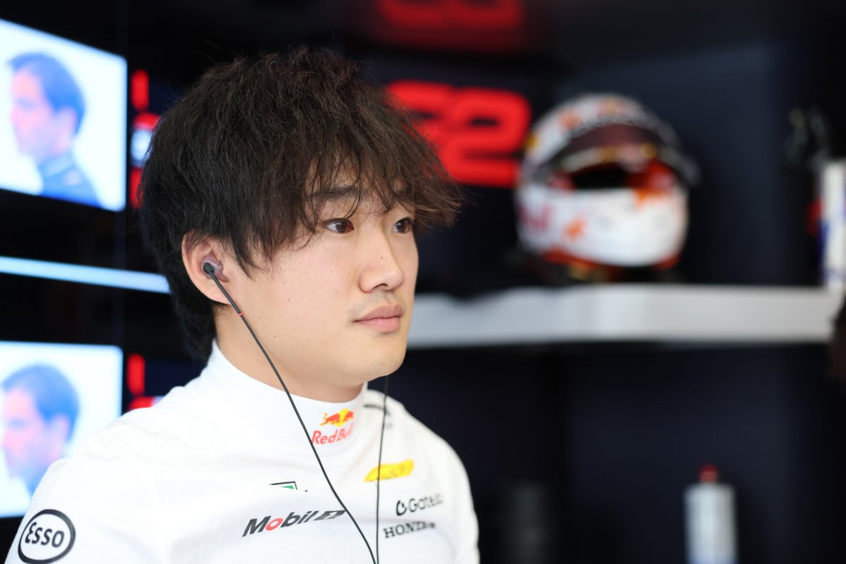 Red Bull driver Yuki Tsunoda