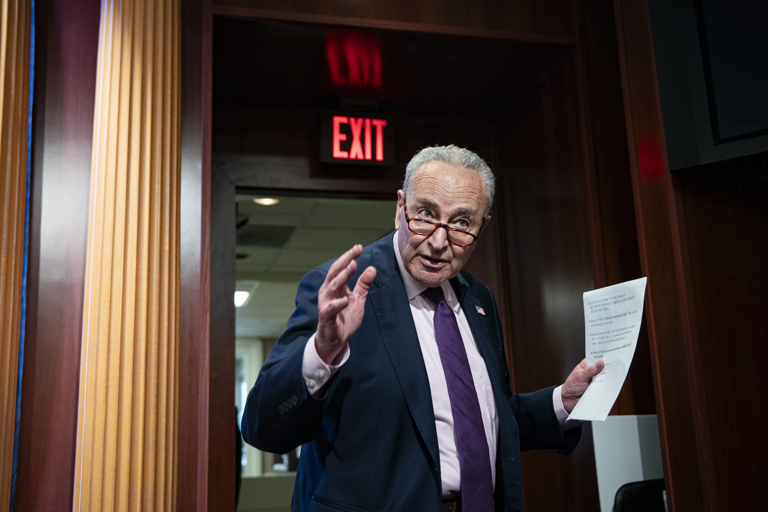 Senate Dems Complete Reading of Big, Beautiful Bill in 16 Hours