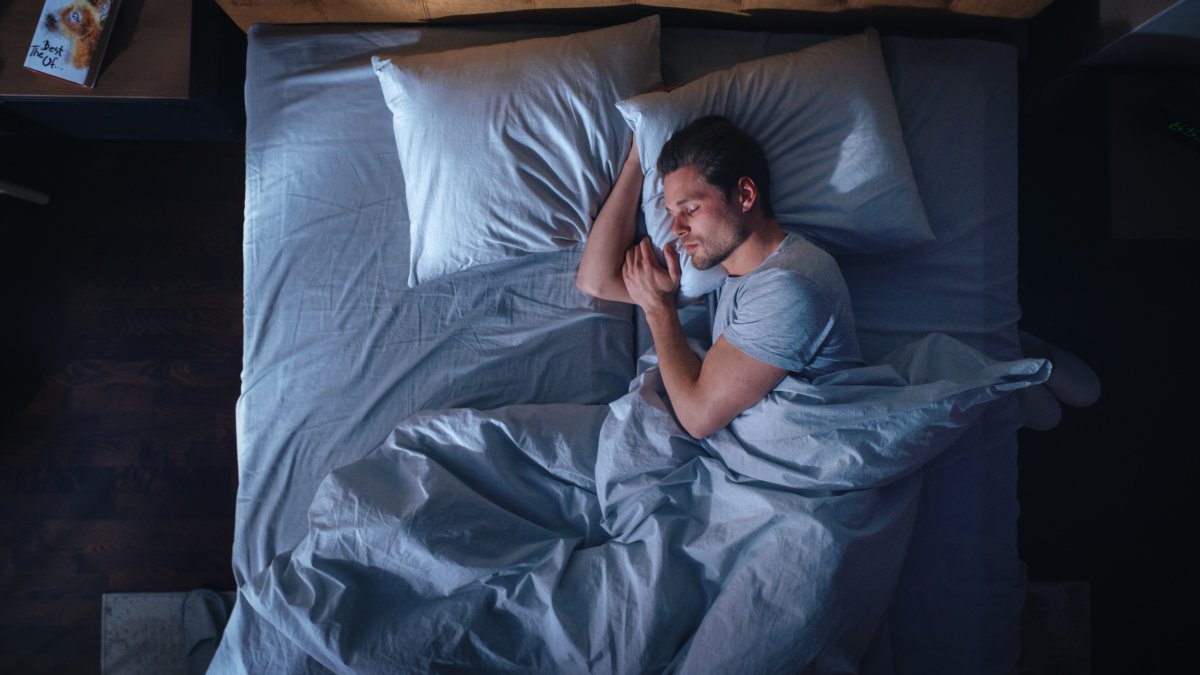 Sleeping man