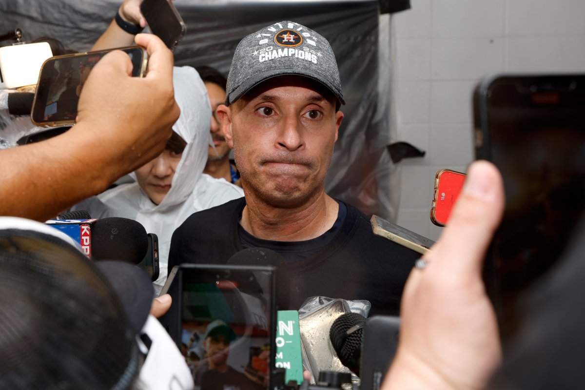 Houston Astros Manager Joe Espada