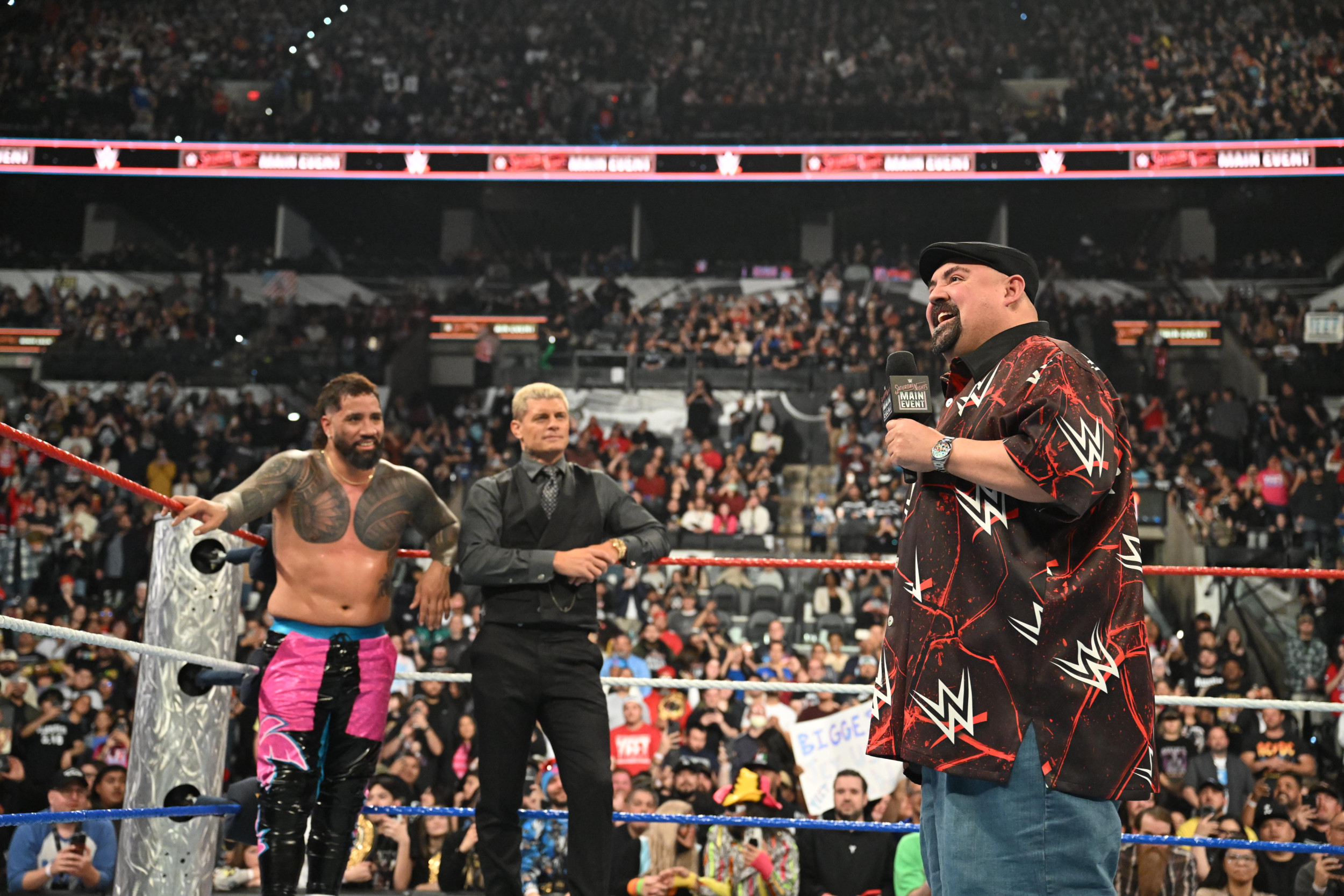 Jey Uso Drops Cake During Cody Rhodes 40th Birthday WWE Celebration