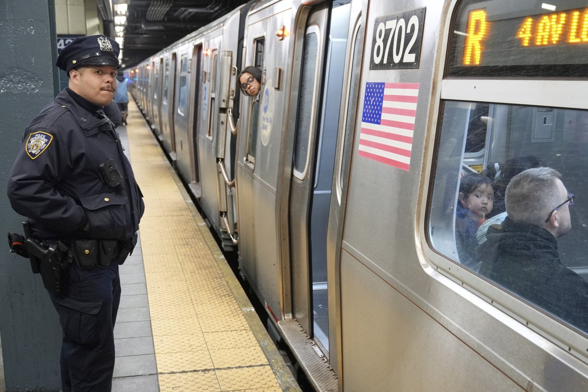 New York subway station