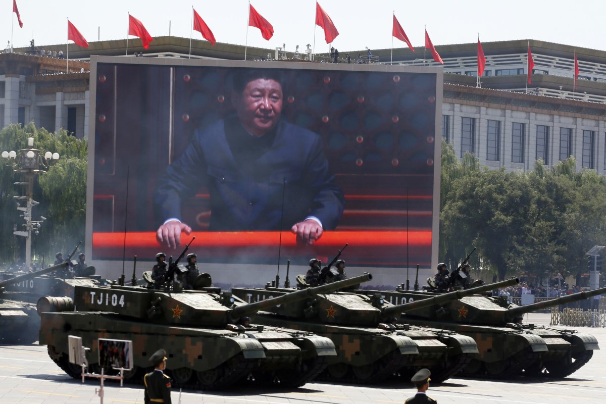 Xi China Military Parade Japan