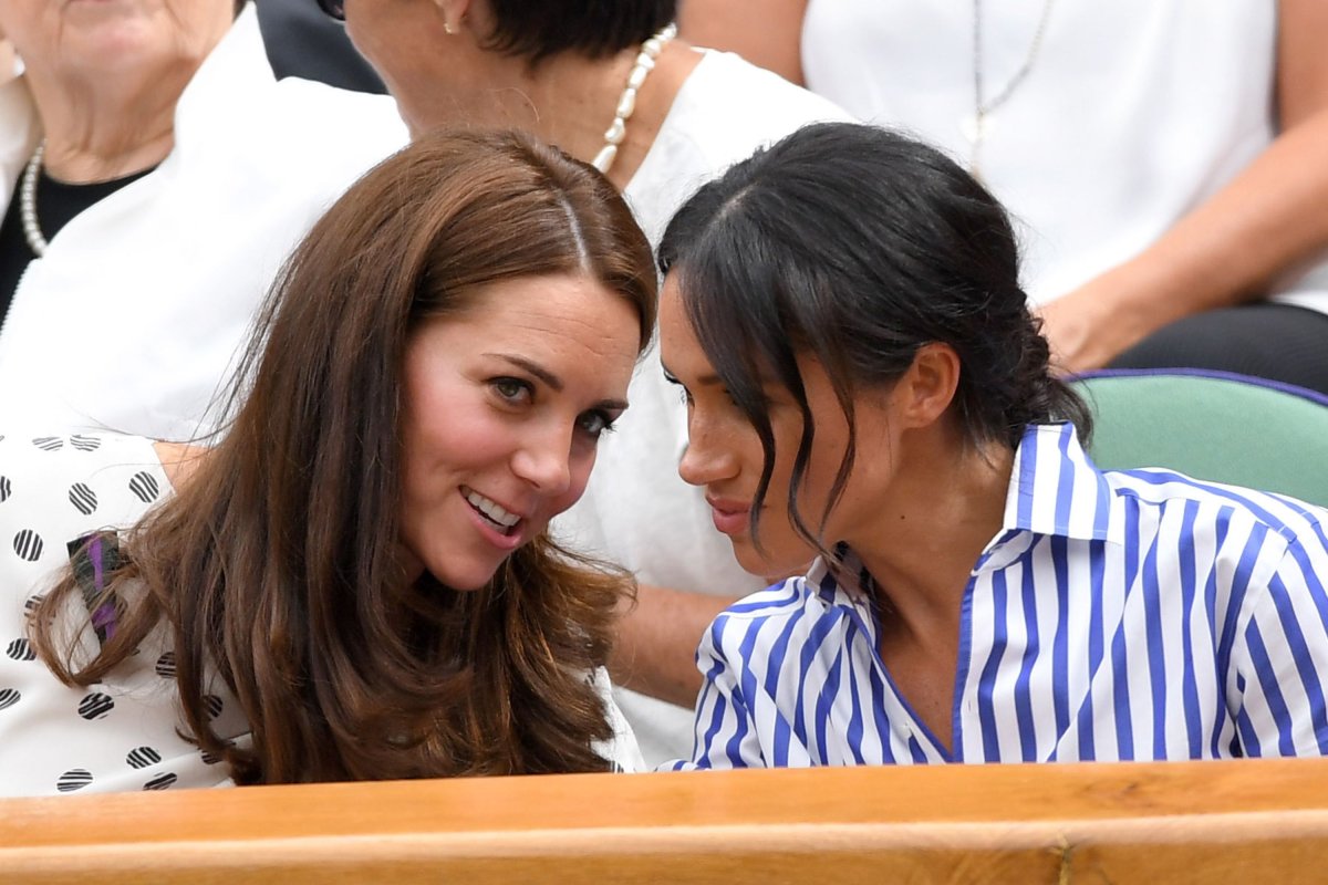 Princess Kate and Meghan Watch Tennis