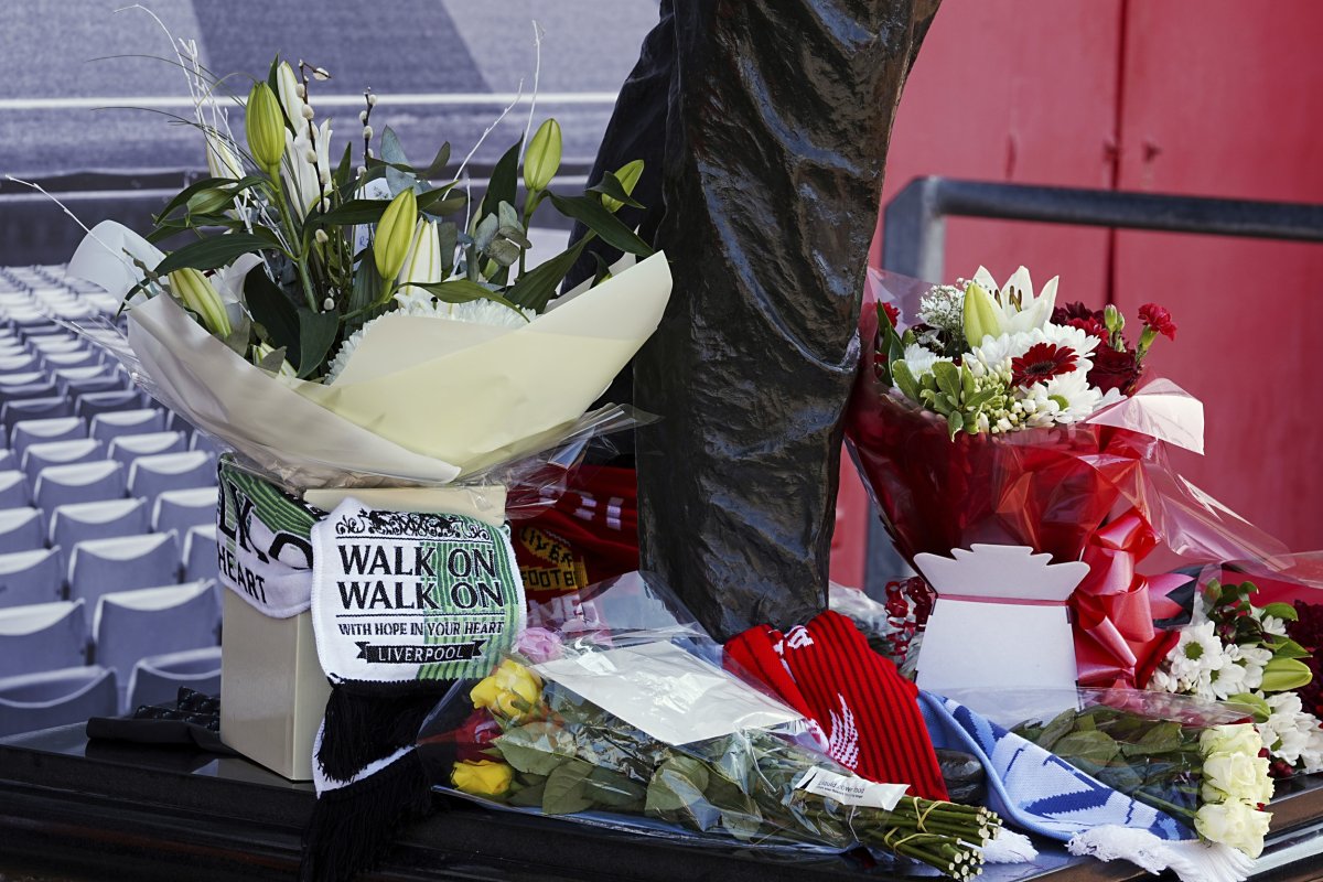 Liverpool's Diogo Jota Tributes