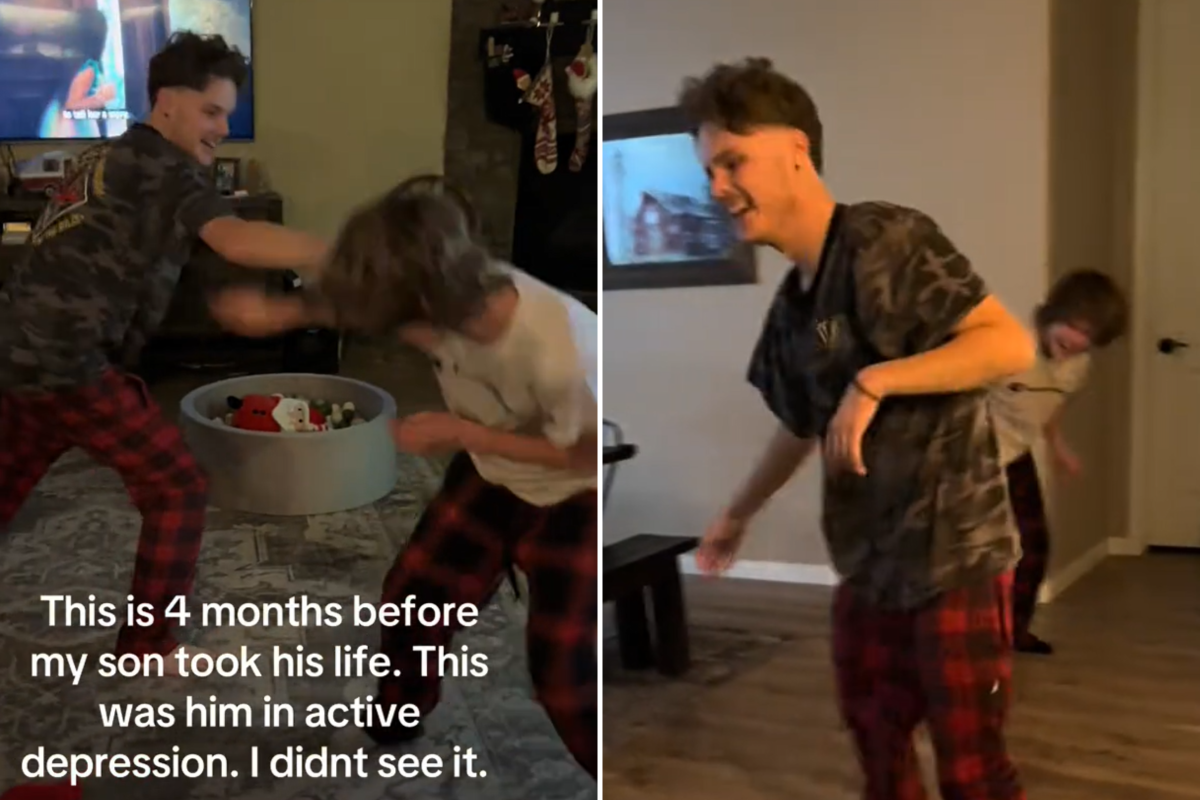 Alex and younger brother
