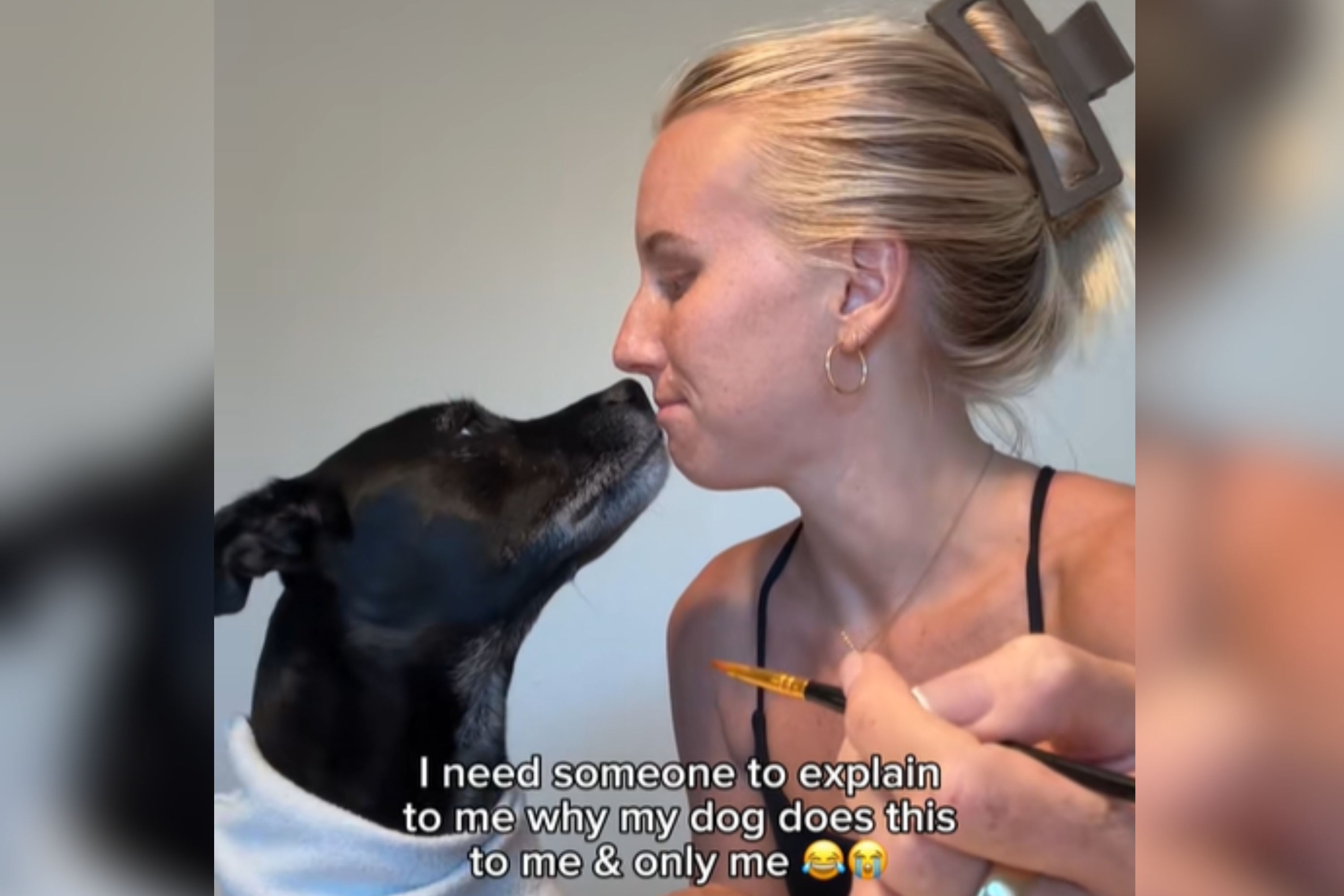 Woman Asks About Dogs Unusual Behavior—Unprepared for What People Tell Her