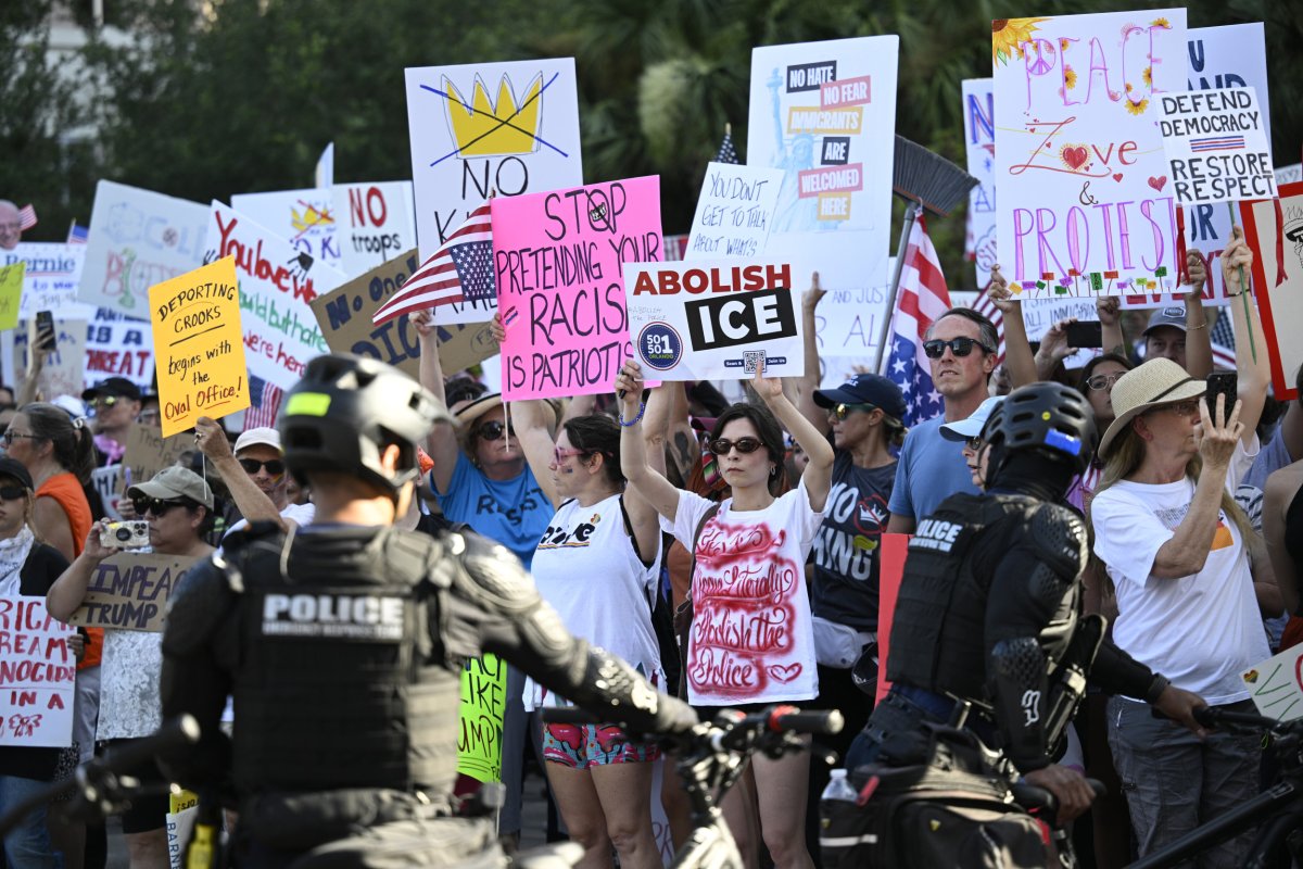 Não há protesto de Kings Florida