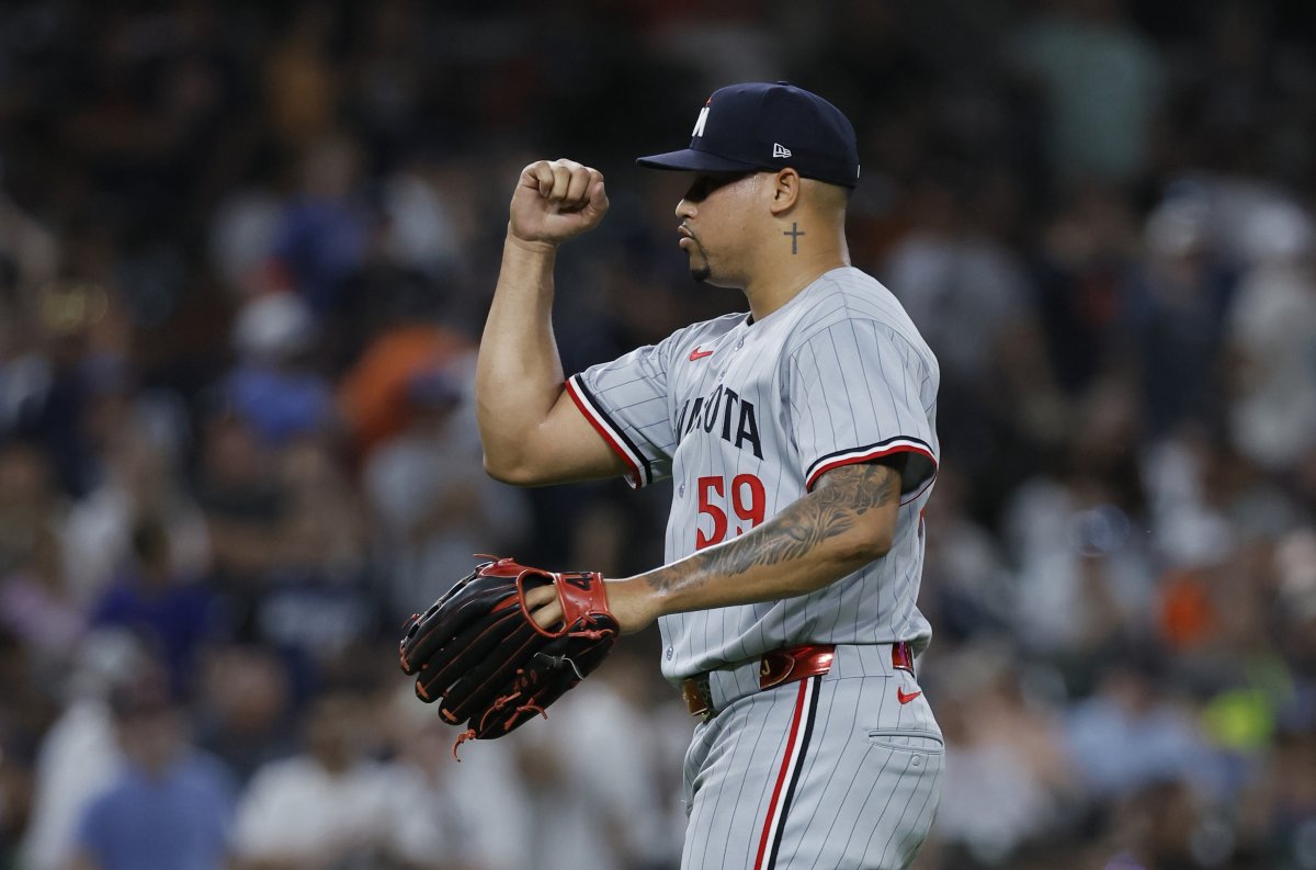 Minnesota Twins pitcher Jhoan Duran