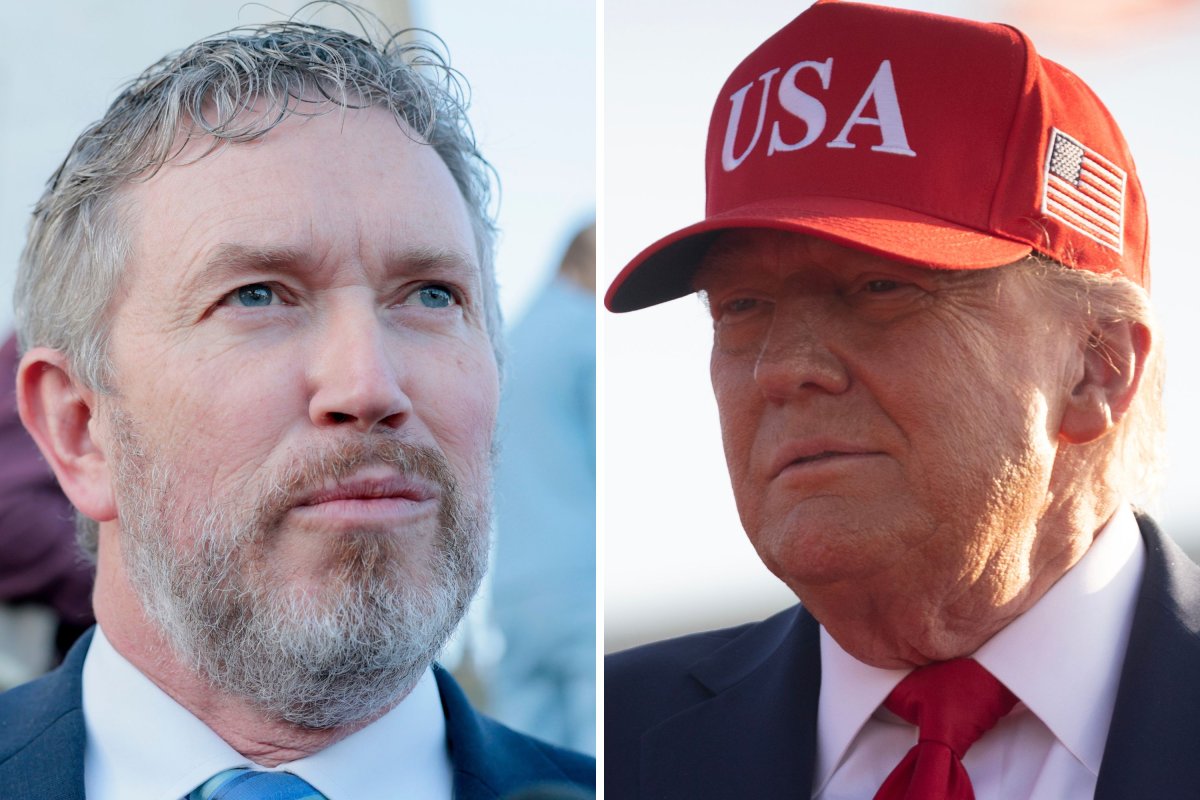 Thomas Massie and Donald Trump