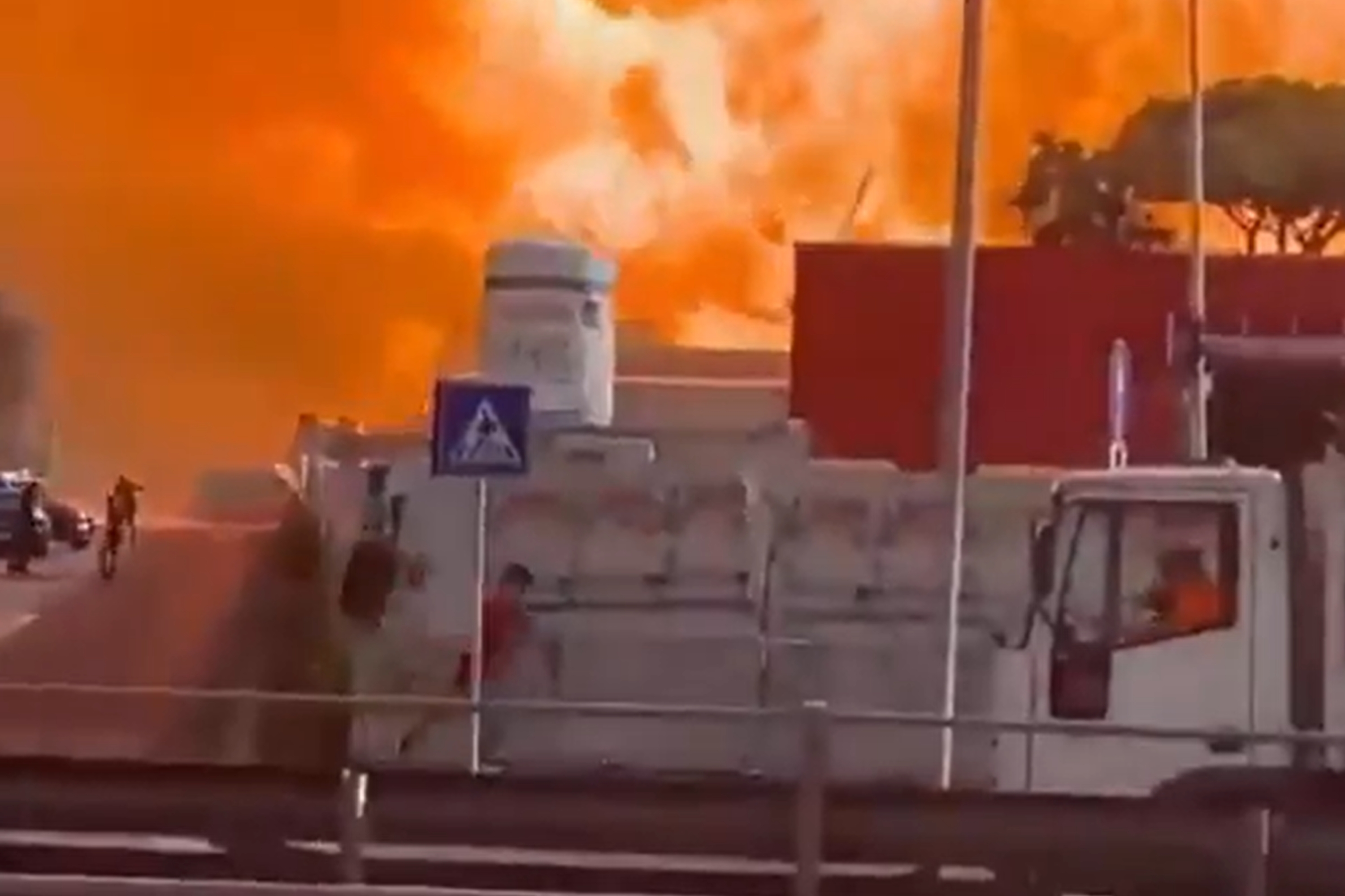 Rome Explosion Caught in Dramatic Videos: What to Know