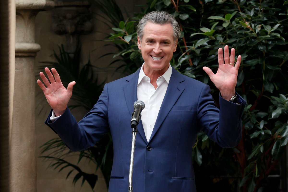 Gavin Newsom Is Heading to a Key 2028 State - Newsweek