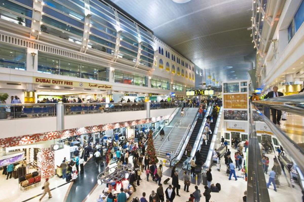 The international dubai international airport.