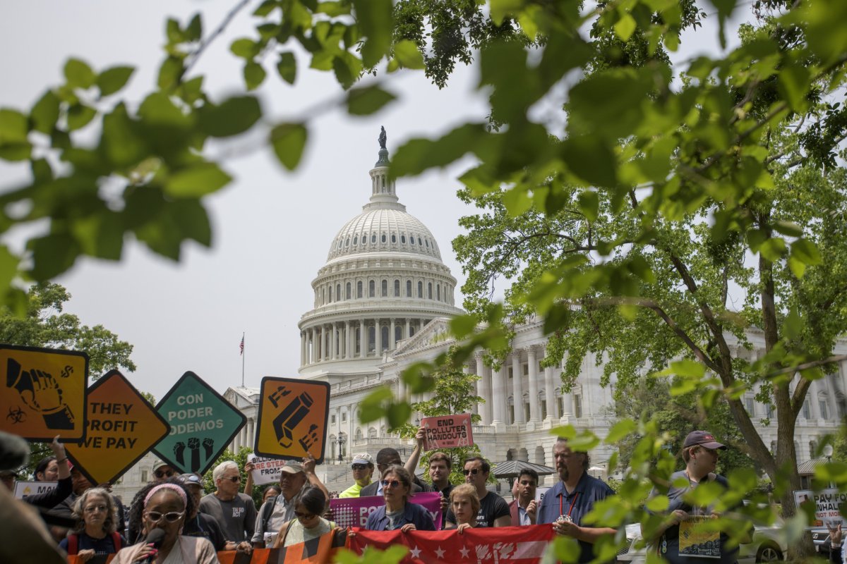 Capitol protest against the BBB