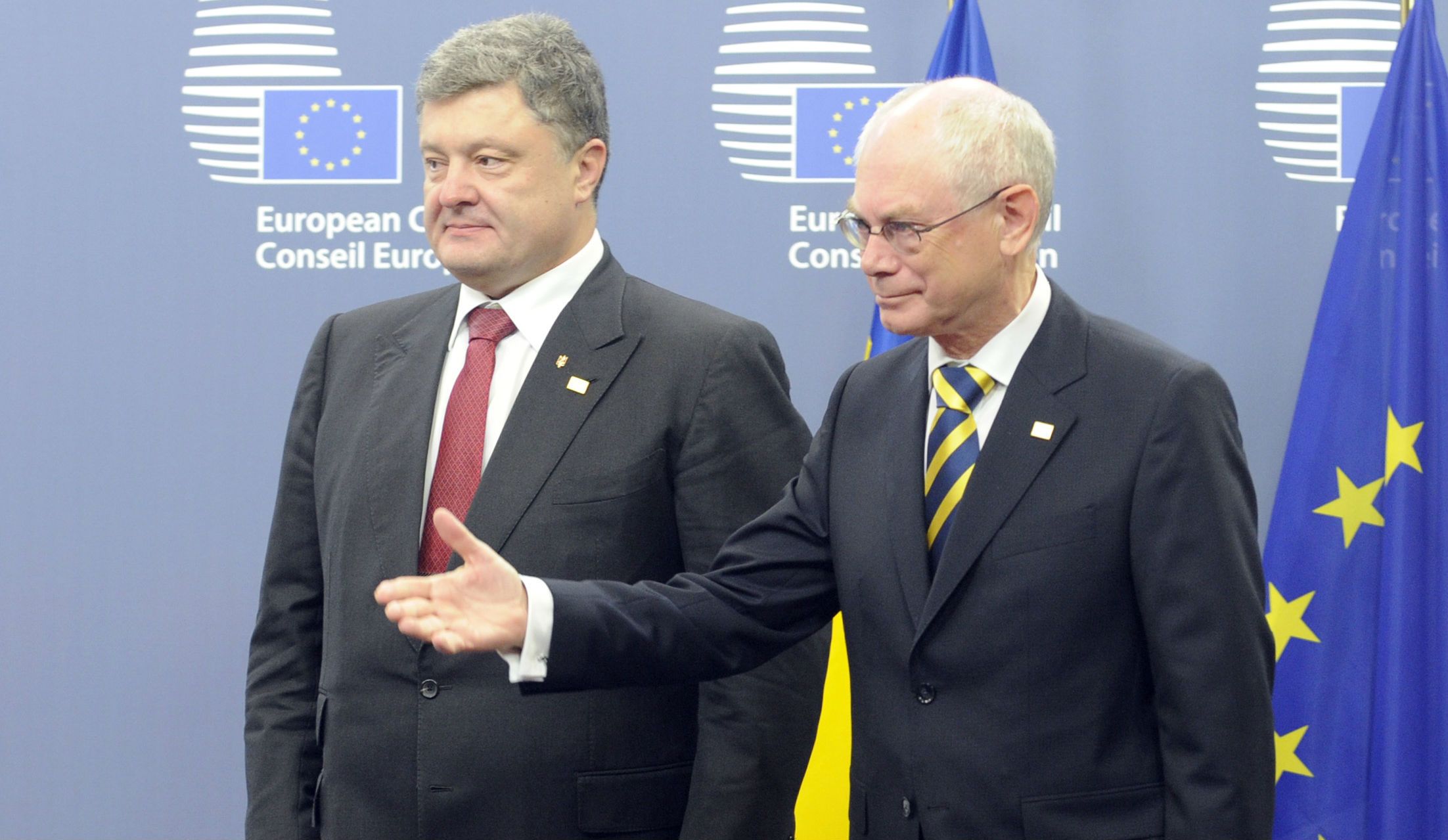 Poroshenko and Van Rompuy