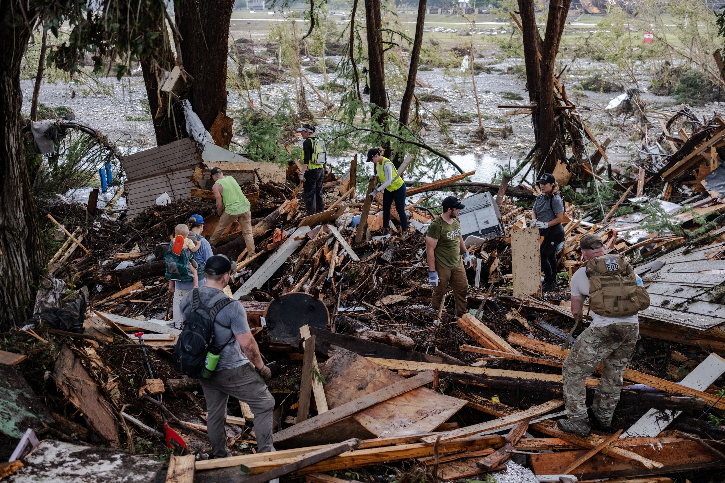 Searches Enter Third Day as 70 Dead in Central Texas Floods