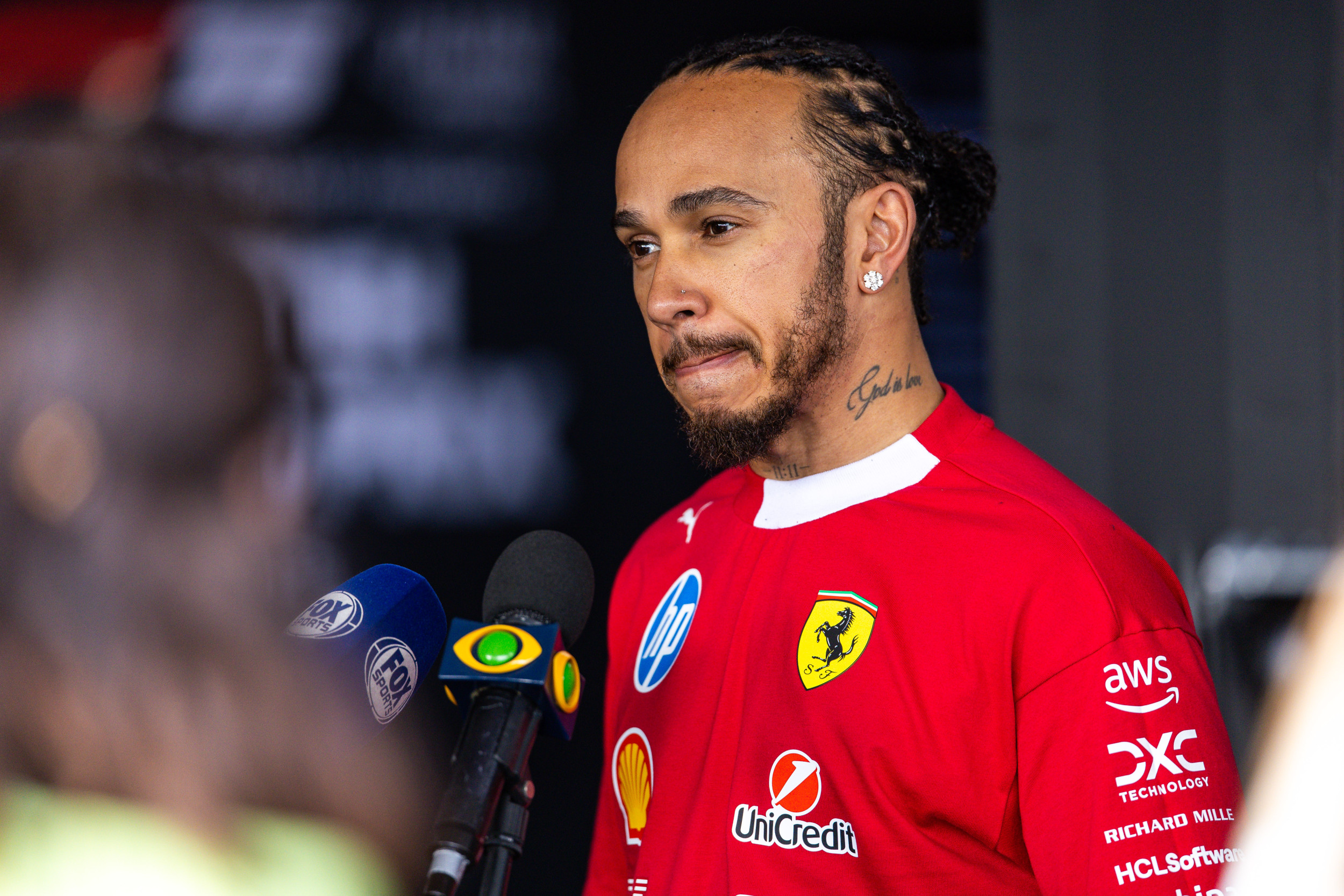 Lewis Hamilton Declares First British Grand Prix With Ferrari Hardest Yet