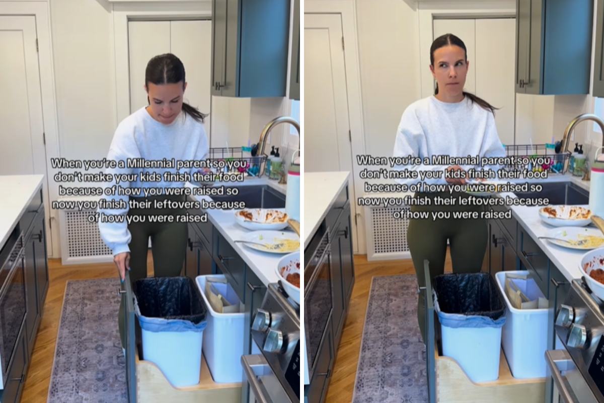 The remains of millennial mom