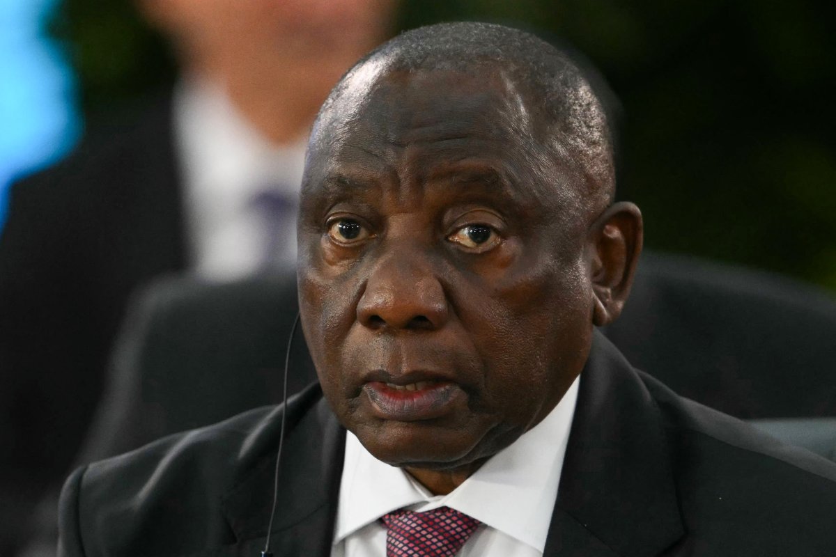 South Africa's President Cyril Ramaphosa