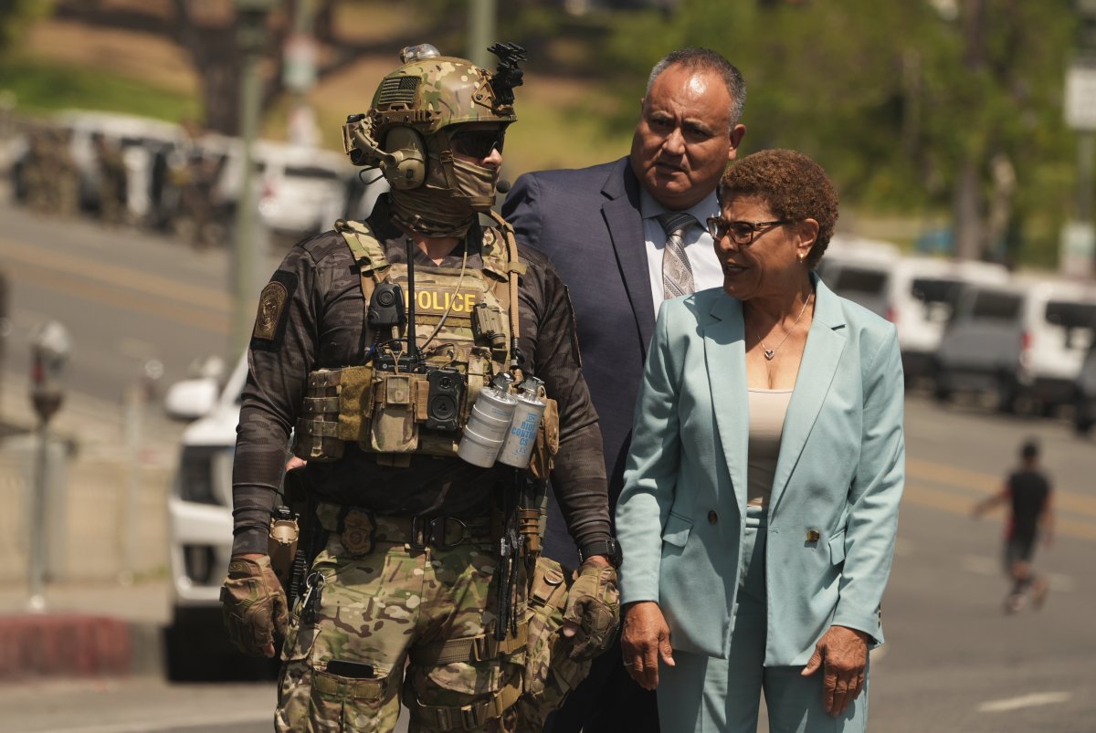 Los Angeles Mayor Karen Bass