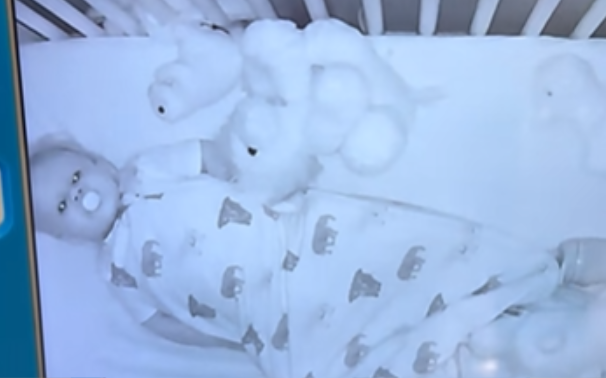 Mom Checks Baby Cam, Not Prepared for What She Sees Daughter Doing in Crib