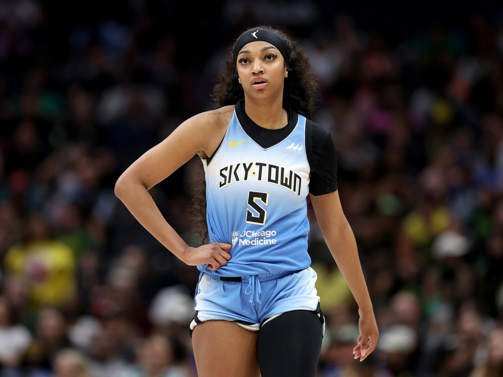 Angel Reese Under Fire for Her Actions During Sky-Mystics Game - Newsweek