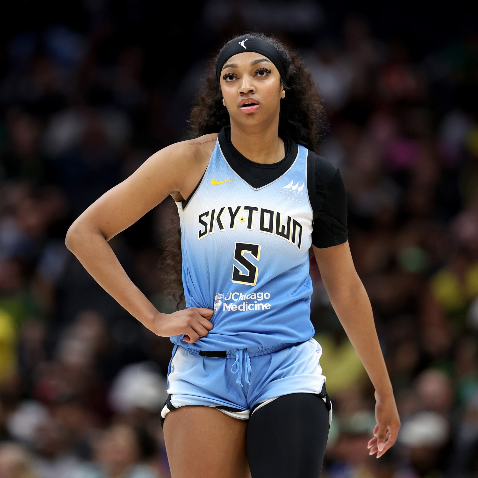 Angel Reese Under Fire for Her Actions During Sky-Mystics Game - Newsweek