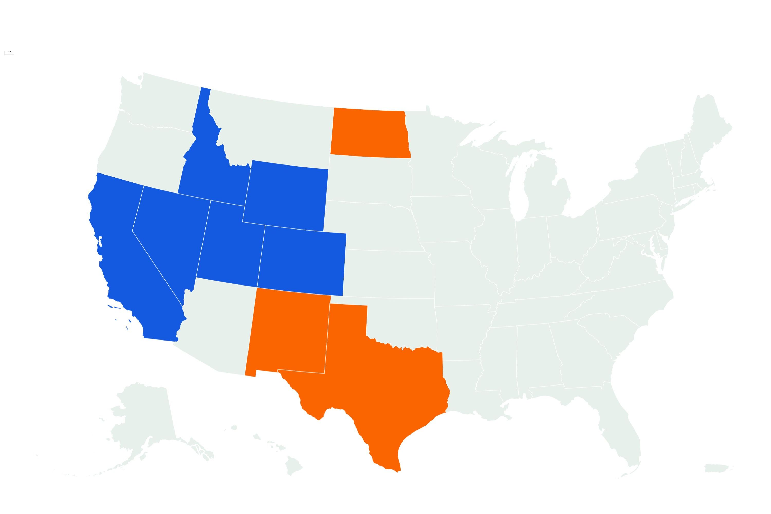 Map Shows States With Cloud-Seeding Programs in Place