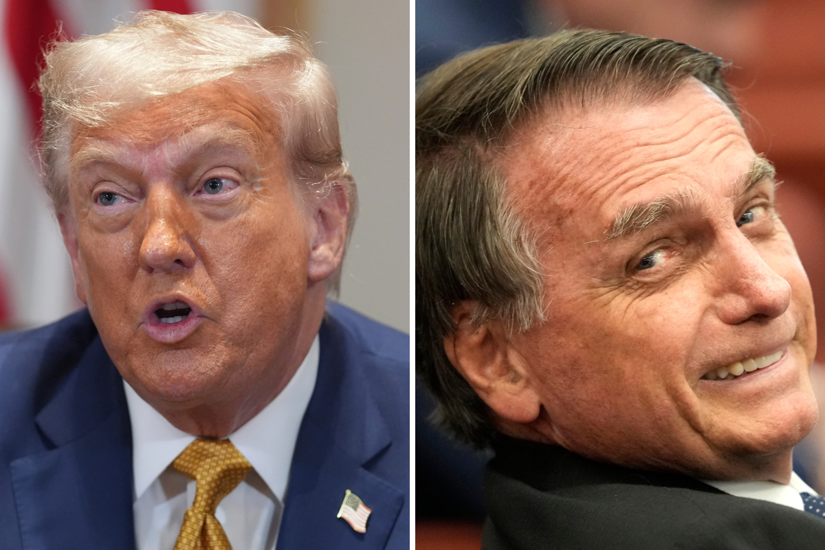 Trump y Bolsonaro
