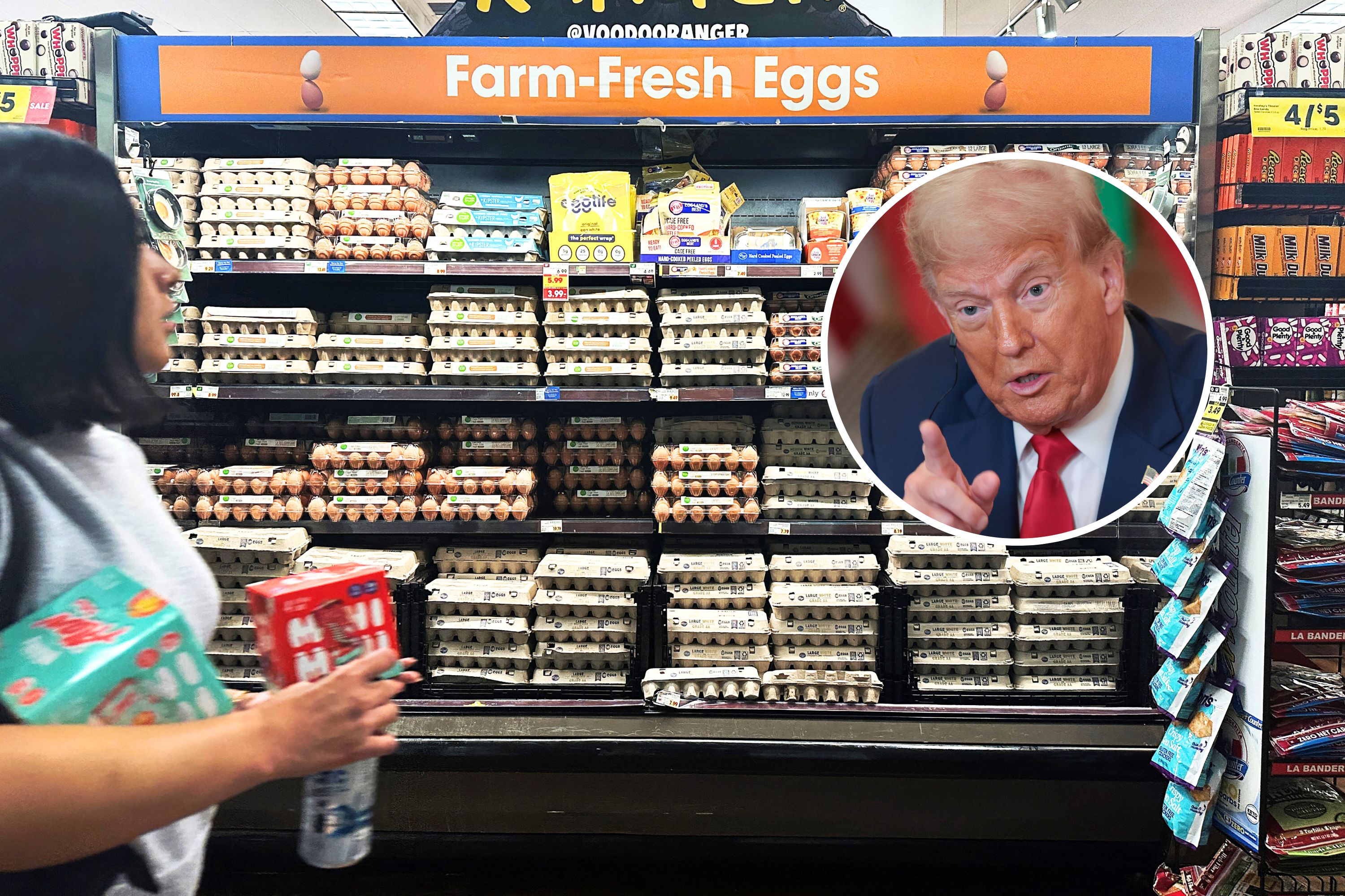 Trump Admin Sues California Over Soaring Egg Prices