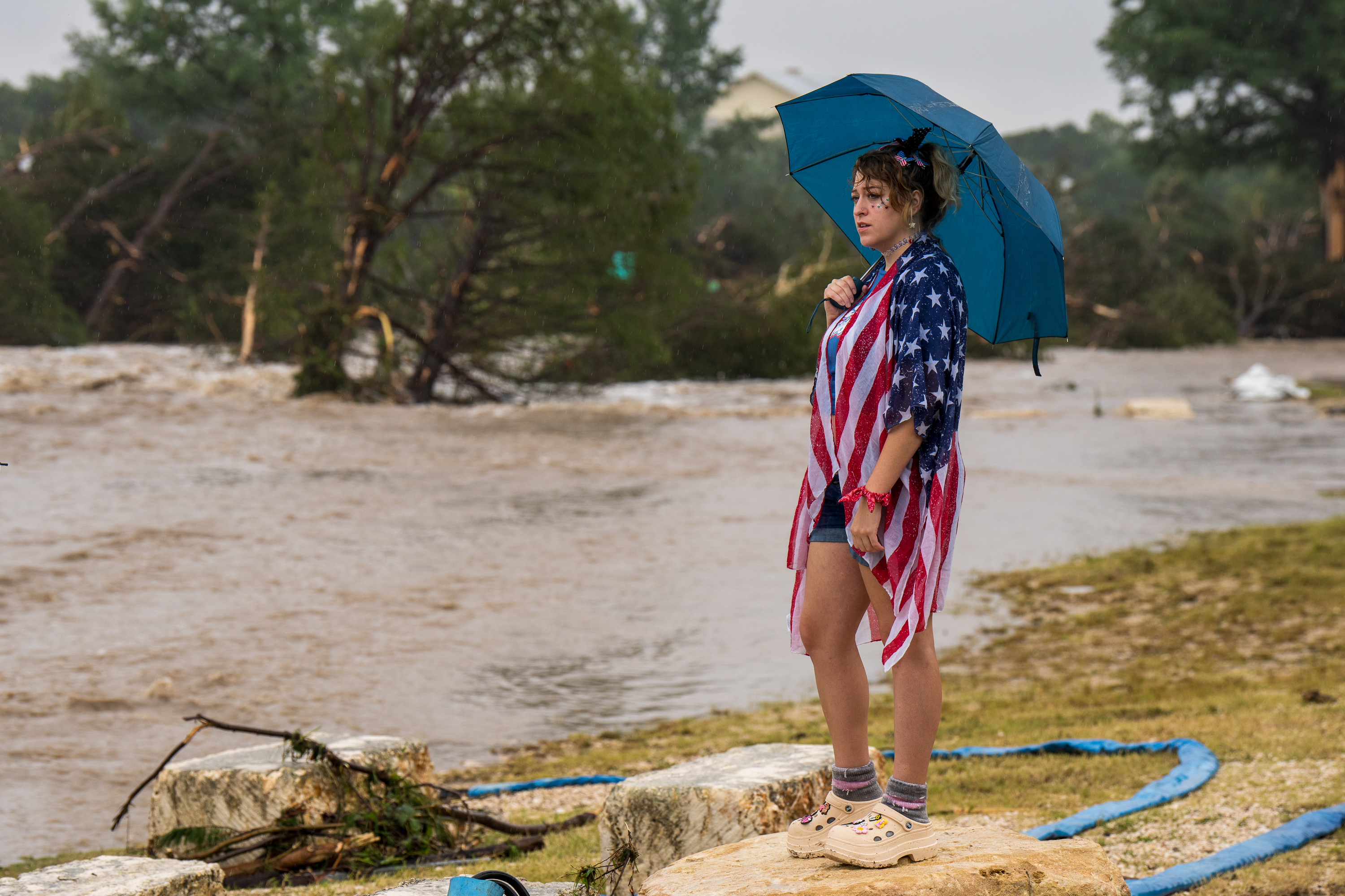 Cartoon That Appears to Mock Texas Flood Victims Sparks Fury