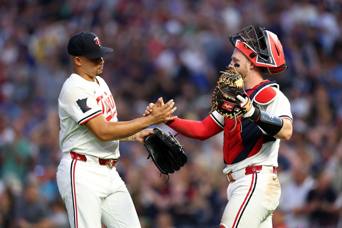 Minnesota Twins pitcher Jhoan Durán
