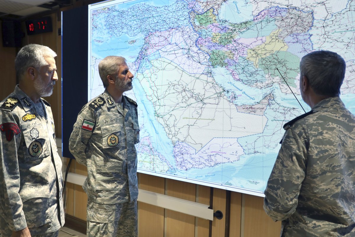 Iran Army officers June 2025