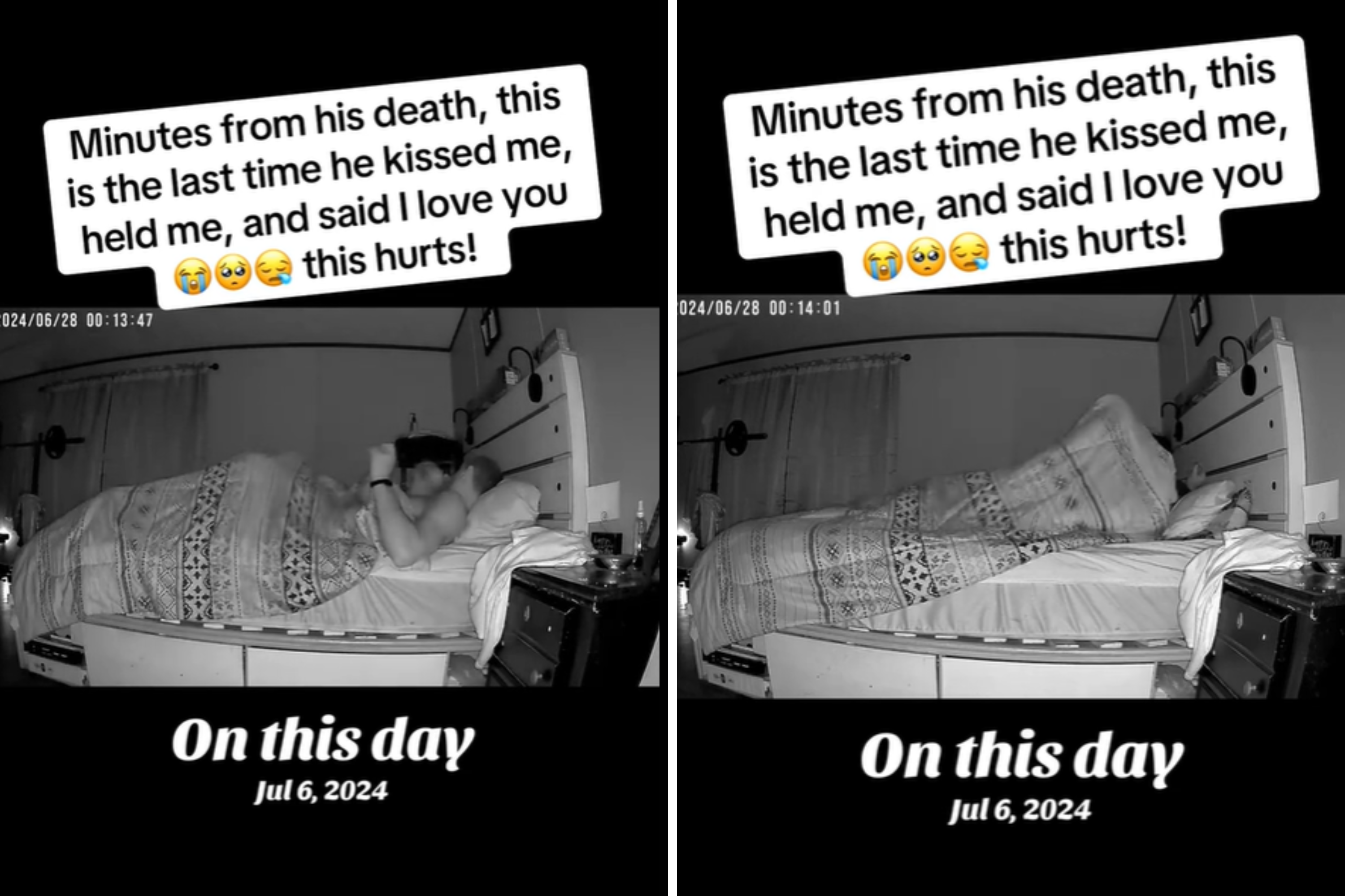 Security Cam Shows Husband Kissing Wife&mdash;No One Knew It Was Goodbye