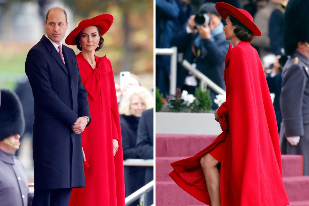 Vestido en Corea del Sur a la princesa Kate