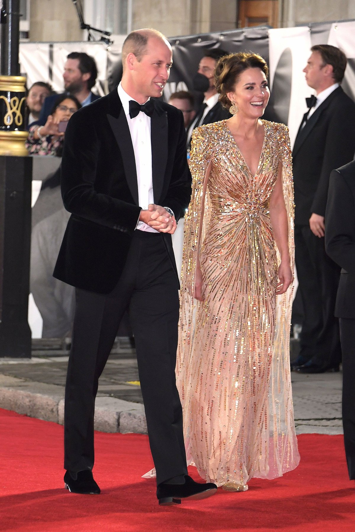 Capa de oro del príncipe Kate
