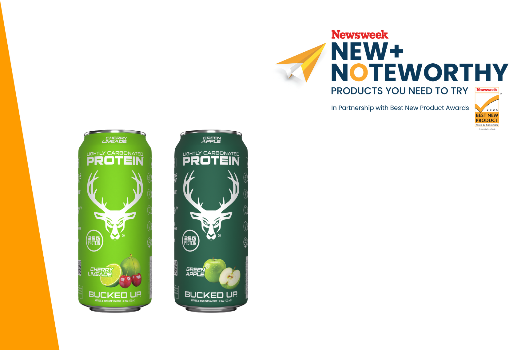 Newsweek New & Compley: Products you need to try (July 16, 2025) star-news.press/wp Protein soda was caught in Limeade cherry