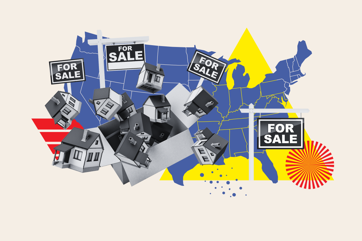Unsold houses frozen nationally as a housing market