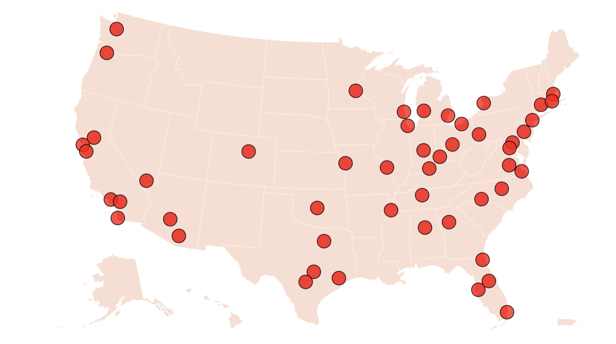 Map Median Days