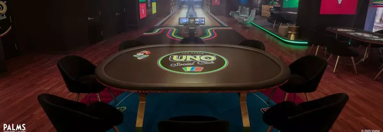 The new UNO Social Club at Palms Casino Resort in Las Vegas, Nevada