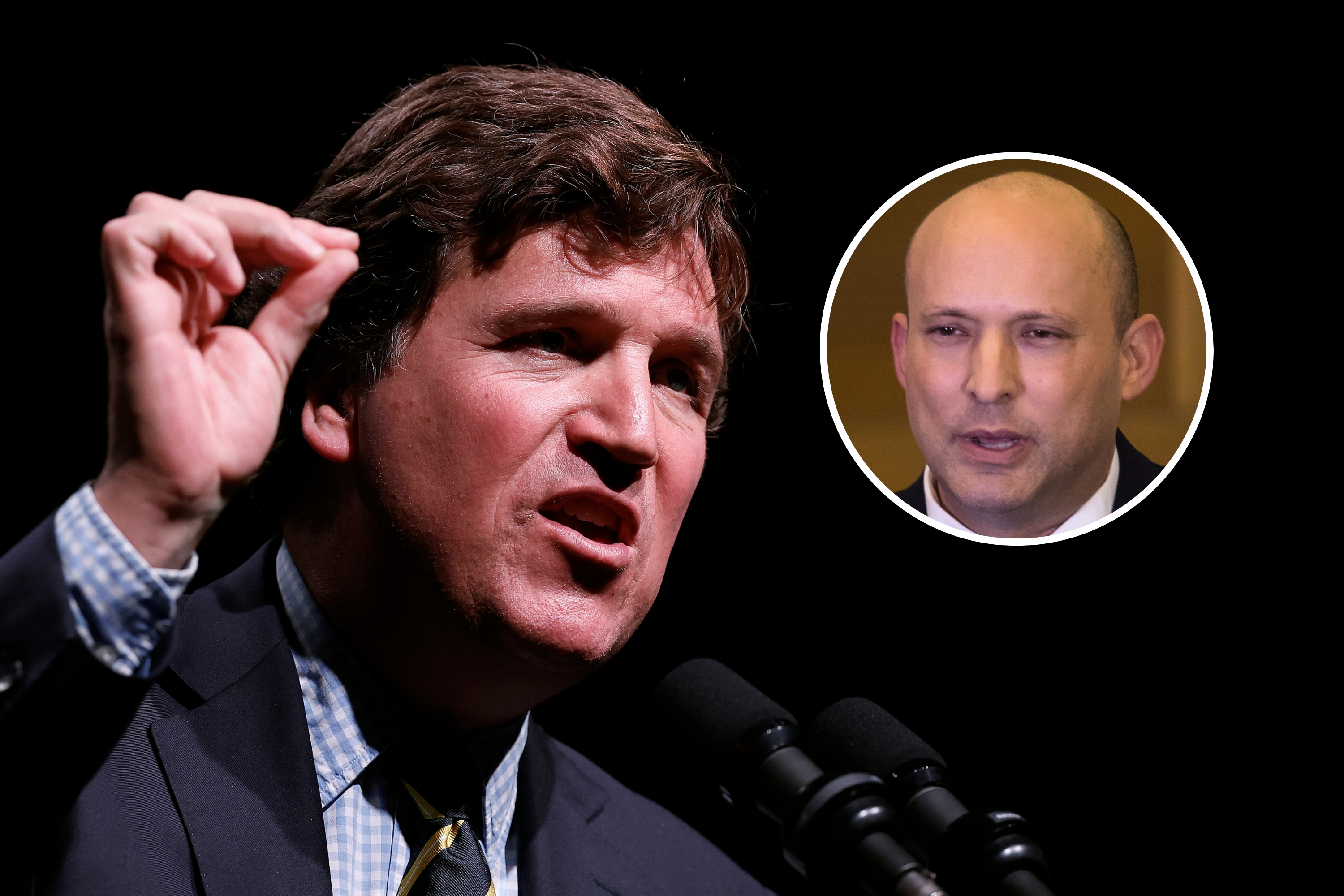 Israeli Ex-Leader Answers Tucker Carlson's Epstein Mossad Question